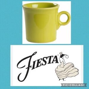 Fiesta ware Lemongrass mug discontinued 
2009 color